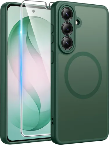 Miniatura 271 de FNTCASE - Funda para iPhone 16 Pro: magnética, mate, translúcida, de grado militar, protectora contra caídas, resistente, fina, duradera y a prueba