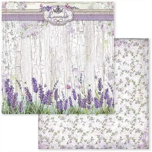 Miniatura 8 de STAMPERIA INTERNATIONAL, KFT PAPER PAD 8X8 10PK PROVENCE, 20.3 x 20.3 (8" x 8"), multicolor