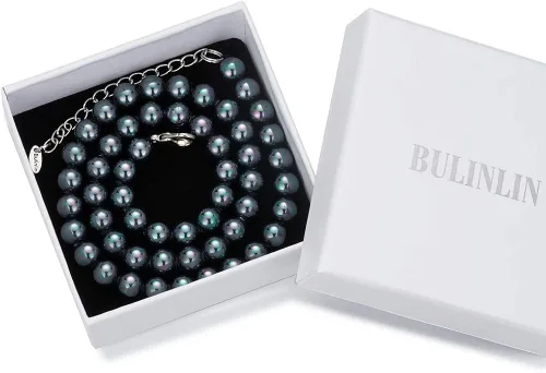 Miniatura 6 de BULINLIN - Gargantilla de cuentas con perlas, joyería de moda para cumpleaños, regalo para mujer