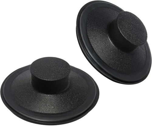 RQYEKDO Tapón para fregadero de cocina, cubierta universal de fregadero de 3-1/2 pulgadas para tapón de eliminación de basura y tapón de drenaje de