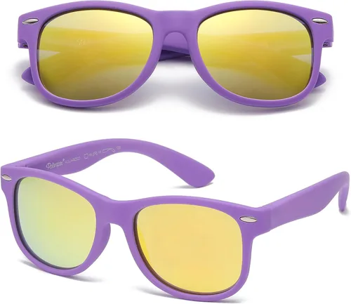 Miniatura 33 de PolarSpex - Lentes de sol para niños pequeños con protección UV – Lentes de sol polarizados irrompibles para niños y niñas de 2 a 8 años con estuche