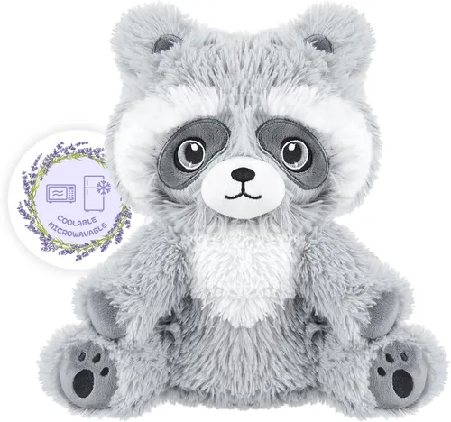 Miniatura 17 de SuzziPals Peluche de Mono Calentable y Enfriable, Almohadillas Térmicas de Peluche para Microondas para Calmar y Relajar, Juguetes de Peluche