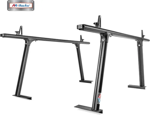 Miniatura 9 de Modelo APX25-Lite Soporte de Escalera de Aluminio Extensible para Camión Soporte de Escalera Ajustable para Camioneta (No Requiere Perforación)
