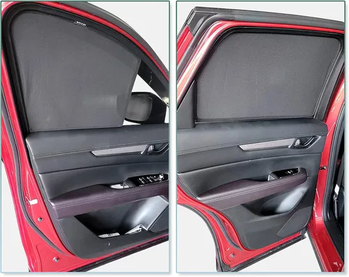 Miniatura 3 de CX-5 Parasol para ventana de automóvil para Mazda CX-5 2017-2026, cortinas de malla magnética para ventana lateral, protección UV y escudo térmico