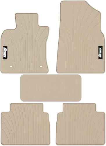 Miniatura 11 de IKON MOTORSPORTS, Alfombrillas compatibles con Toyota Camry 2018-2024, alfombra de nailon negro delantera y trasera, juego de 4 piezas, 2019 2020