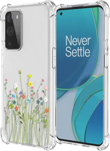 Miniatura 27 de Funda para OnePlus Nord CE 2 Lite 5G Clear Flower Phone Case Soft TPU a prueba de golpes, antiarañazos, funda protectora para 1+Nord CE2 Lite 5G