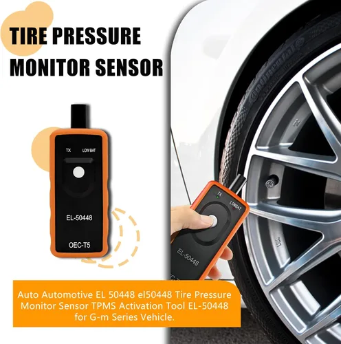 Miniatura 7 de Herramienta de aprendizaje TPMS para sensor de neumáticos GM, EL-50448 herramienta de activación y restablecimiento del sensor automático de presión