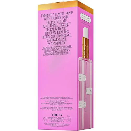 Miniatura 9 de Truly Perfume Body Mist Bruma refrescante con fragancia de larga duración para una piel suave, tersa y perfumada