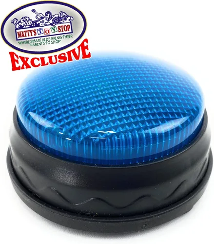 Miniatura 4 de Matty's Toy Stop Luces y sonidos electrónico 3 modos rojo y azul juego de respuesta zumbador y temporizador de cuenta regresiva paquete de regalo