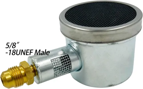 Miniatura 3 de MENSI Tubo de vidrio de propano LP para exteriores, calentador de terraza, calentador de acero, quemador de cerámica infrarrojo con orificio 42000