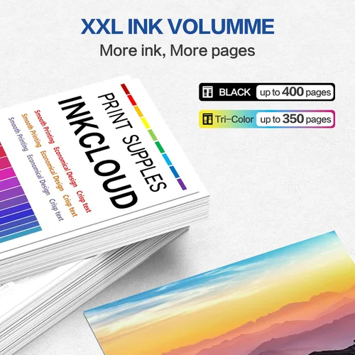 Miniatura 3 de INKCLOUD Cartuchos de tinta compatibles de repuesto para Canon PG-210XL CL-211XL para impresoras PIXMA IP2702 MP230 MP240 MP250 MP280 MP480 MP490