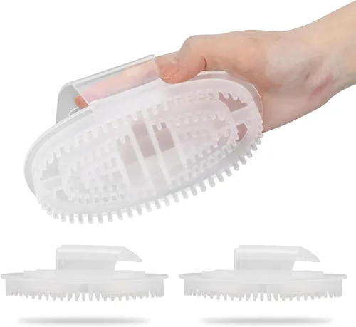 2 cepillos de masaje Meridian, cepillo de masaje portátil para raspar el cuerpo, cepillo de masaje anticelulítico, masajeador de tejido profundo