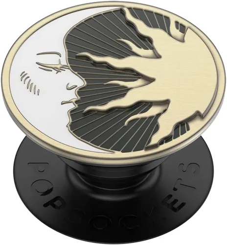 PopSockets Agarre para Teléfono con Soporte Expandible, Agarre Adhesivo, Esmalte - Lunar Dreams Sueños Lunares
