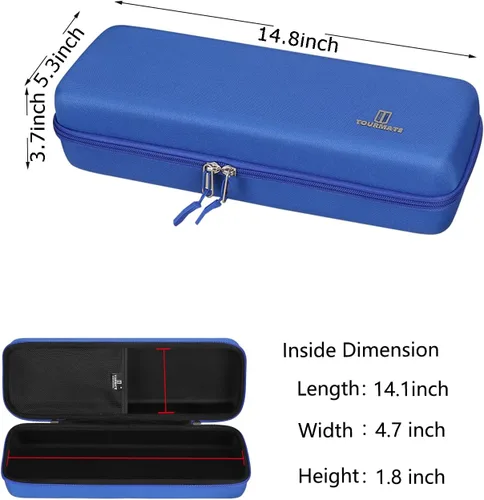 Miniatura 4 de Tourmate Estuche rígido de almacenamiento para Greatever/Ezire/JRing/Aegend/HIKOTEY/Juego de esnórquel seco, estuche de viaje