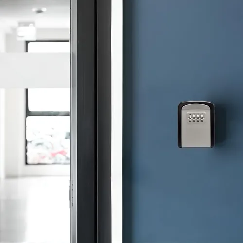 Miniatura 7 de THIRARD Caja de llaves: cerradura mecánica segura para el hogar y la oficina, diseño duradero y resistente a la intemperie, gestión eficiente