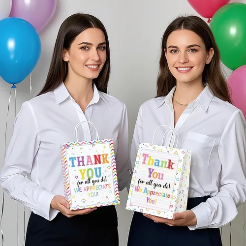 Miniatura 6 de Bolsas de regalo de agradecimiento para empleados: 16 piezas geniales regalos de agradecimiento para empleados, pequeñas bolsas de regalo