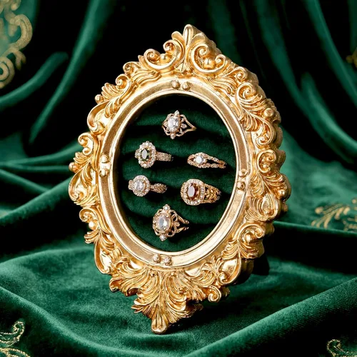 Miniatura 19 de Liliaafar Soporte de anillo vintage rectangular plateado soporte de exhibición para aretes, bandeja de exhibición de aretes, aniversario