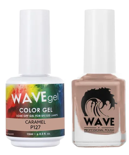Miniatura 116 de WAVEGEL - Juego dúo de gel y esmalte de uñas a juego - Colección Simplicity - #P109 Blizzard I 0.5 onzas