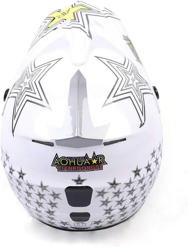 Miniatura 4 de TFCFL DOT - Casco de motocross, unisex, para jóvenes y niños, casco de motocross para todoterreno y cuatrimoto, con gafas y guantes