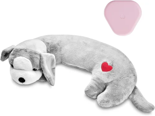 Miniatura 9 de Moropaky Juguete de latido para cachorros, animal de peluche con latido para cachorros, juguete de felpa con latido para cachorros, juguete