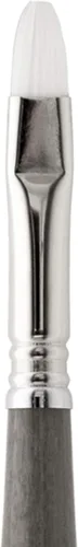 Miniatura 2 de Escoda Perla Series 1532 Arist - Pincel para acuarela y acrílico, filamento blanco sintético, brillante, tamaño 8