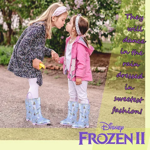 Miniatura 3 de Disney Girls' Frozen 2 Waterproof Rain Boots