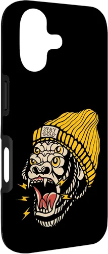 Miniatura 3 de Gorilla Inked Flash Old School Ink Addict Traditional Tattoo Case for iPhone 17