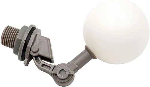 Miniatura 3 de Válvula de flotador de 1/2 o 3/4 con brazo ajustable llenado automático para fuentes de tanque de agua de ganado (1/2 pulgada)