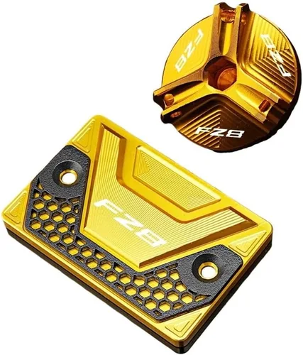 Miniatura 6 de Clutch Cylinder Reservoir Cover Motorcycle CNC Drain Engine Oil Filler Cap Front Brake Fluid Reservoir Cover For FZ-8 FZ 8 ZF8N FZ8S For FAZER FZ8