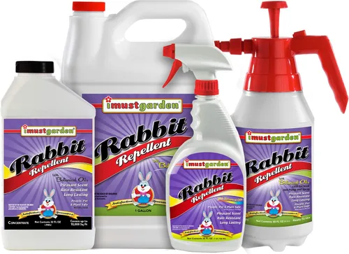 Miniatura 5 de I Must Garden repelente de conejos - aroma especiado - spray 32 oz listo para usar