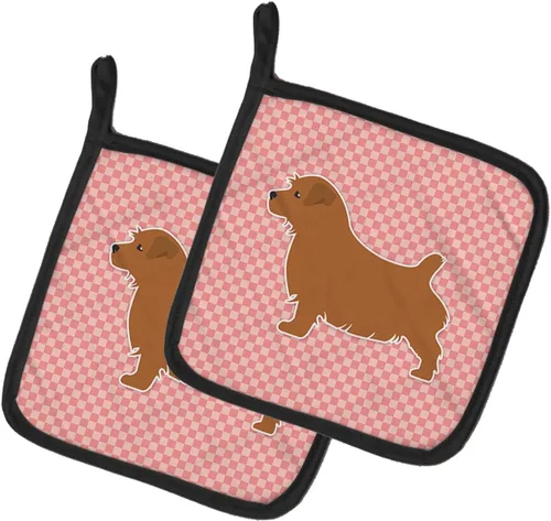 Miniatura 59 de Caroline's Treasures BB3567PTHD - Juego de soportes para ollas de cocina resistentes al calor, almohadillas calientes para cocinar, hornear, Copo