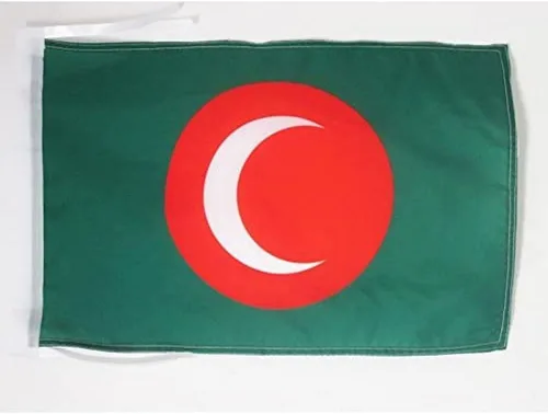 Miniatura 206 de Bandera de México AZ FLAG, 45.7 x 30.5 cm, con cordones - Pequeñas banderas mexicanas de 30 x 45 cm - Bandera de 45.7 x 30.5 cm