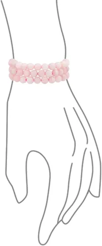Miniatura 52 de Bling Jewelry Juego de 3 pulseras elásticas unisex apilables con cuentas redondas de 0.315 pulgadas para mujeres, adolescentes y hombres, multihebra