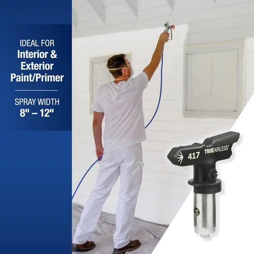 Miniatura 2 de Graco TRU417 TrueAirless 417 Punta de pulverización, color negro, plateado