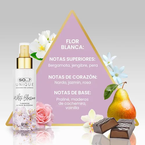 Miniatura 6 de So? Unique Body Mist Set – Perfumes para mujer – Spray corporal para mujer – Vegano, libre de crueldad – Juego de regalo de tamaño de viaje – 650 a