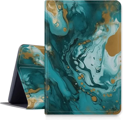 Miniatura 33 de Funda para tablet Amazon Kindle Fire HD 10 y 10 Plus de 10.1" (11ª generación, versión 2021), funda plegable con función de encendido y apagado
