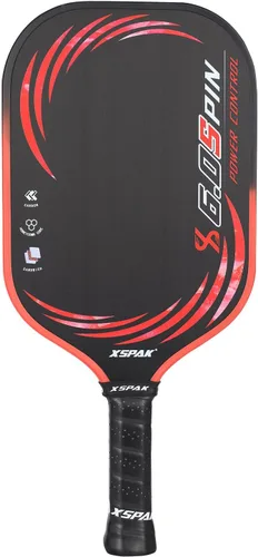 Miniatura 8 de Paleta de pickleball de fibra de carbono - Edición de torneo, aprobada por USAPA, superficie T700/12K, núcleo de polipropileno de 19 mm, 9 capas