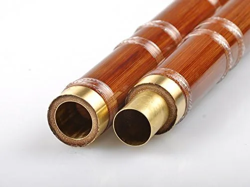 Miniatura 3 de OrientalMusicSanctuary Flauta Dizi de bambú amargo para principiantes - Dizi flauta shinobe chino (clave de C)