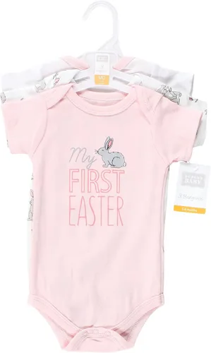 Miniatura 238 de Hudson Baby baby-girls Cotton Bodysuits 3-pack