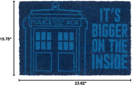 Miniatura 2 de Doctor Who Felpudo Tardis, multicolor, 15.7 x 23.6 in