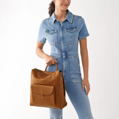 Miniatura 4 de Fossil Parker - Mochila convertible de cuero para mujer