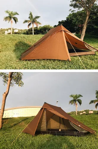 Miniatura 4 de 3F UL Gear Lanshan PRO Lanshan Tienda de campaña ultraligera Tienda de campaña ultraligera para 3 estaciones para 1 persona o 2 personas, camping