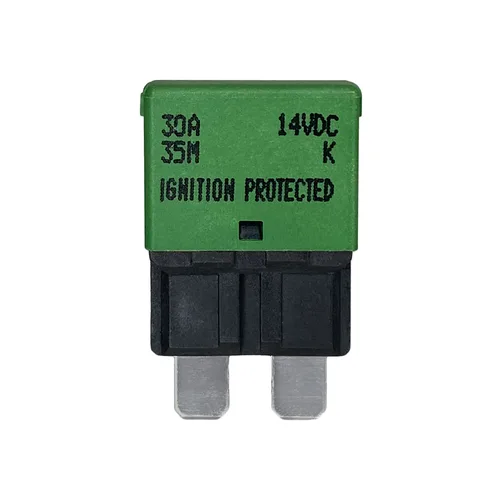 Fusible de disyuntor ATC/ATO de reinicio automático de 30 amperios para automóvil, RV, automóvil, camión, protección de batería, reinicio
