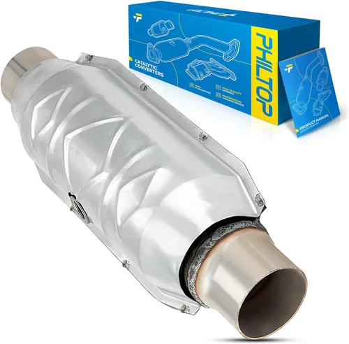 Miniatura 20 de PHILTOP Kit de convertidor catalítico de alto flujo apto para 2001-2005 Civic 1.7L DX/GX/HX/LX/LX Special Edition/Value Package (modelos execept EX)