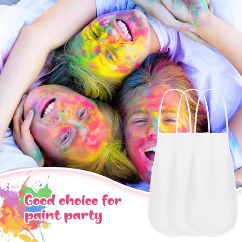 Miniatura 6 de Liitrsh 24 delantales de pintura para niños, para fiestas de pintura, delantales de tela para hornear, cocina