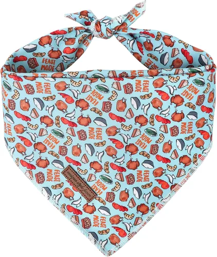 Miniatura 8 de Unique Style Paws Bandanas para perros, 1 unidad, lavables, de algodón, triangular, para otoño, con margaritas de abeja, para perros y gatos