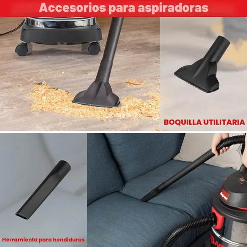 Miniatura 7 de Shop-Vac 5989300 aspiradora en húmedo y en seco de 5 galones, 4.5 HP, de acero inoxidable, negra