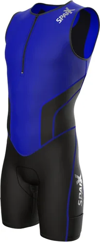 Miniatura 13 de Traje de triatlón Sparx X para hombre, para ciclismo, natación y atletismo Gris