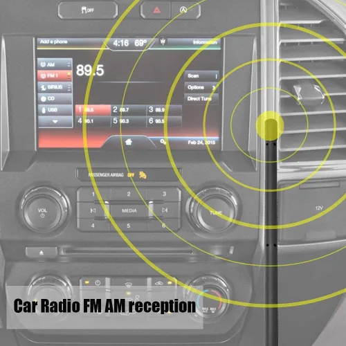 Miniatura 4 de VOFONO Antena Corta para Dodge Ram 1500 2500 3500 2009-2025, Accesorios para Camiones Dodge Ram 1500, Antena Clásica Warlock Dodge Ram de 7 Pulgadas
