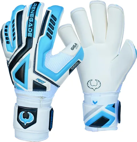 Miniatura 11 de Renegade GK Fury - Guantes de portero de alto rendimiento, protección antimicrobiana (tallas 6-11, 7 estilos, nivel 4), protectores de dedo Pro-Tek